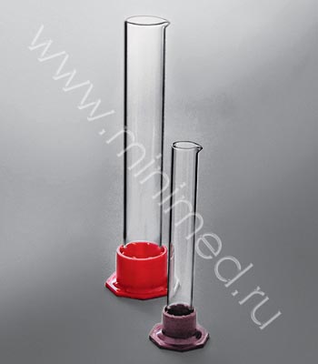 Цилиндры без делений для ареометров на пластмассовом основании