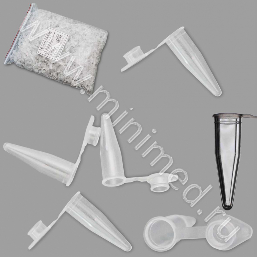 Пробирка микроцентрифужная 0,2 мл,типа "Эппендорф",п/п, уп.1000 шт / 20т.шт, Гритмед Пробирка микроцентрифужная 0,2 мл,типа "Эппендорф",п/п, уп.1000 шт / 20т.шт, Гритмед