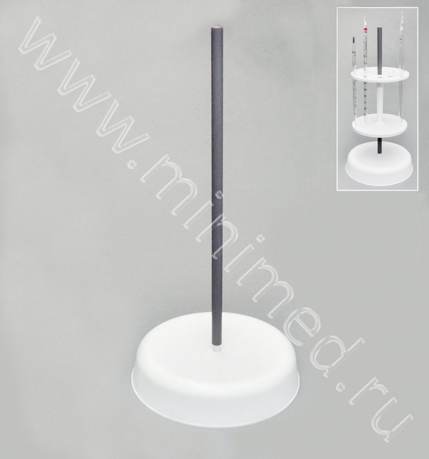 Основание круглое со стержнем из ПВХ (без штатива) , Kartell, шт Основание круглое со стержнем из ПВХ (без штатива) , Kartell, шт