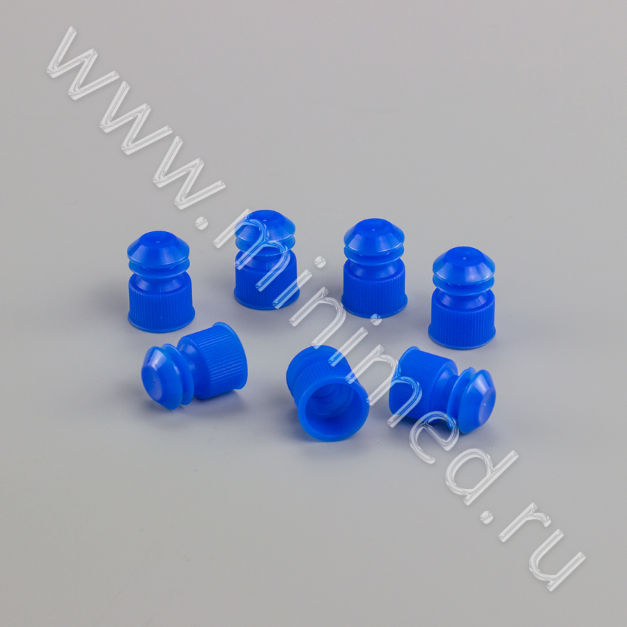 Пробка для пробирок 16 мм, п/эт, голубая уп.500 шт, ТУ 9464-015-29508133-2014, МиниМед Пробка для пробирок 16 мм, п/эт, голубая уп.500 шт, ТУ 9464-015-29508133-2014, МиниМед