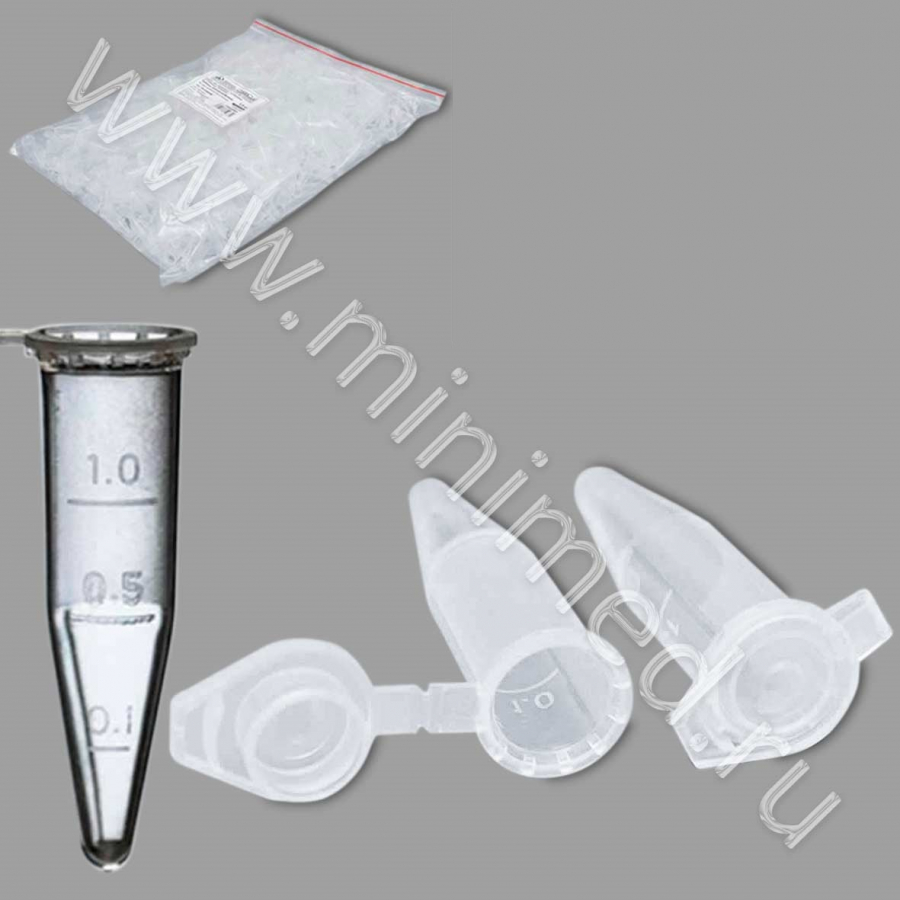 Пробирка микроцентрифужная (Эппендорфа), 1,5 мл, с дел, п/п, уп.500 шт/10 тыс.шт, ТУ 9464-015-29508133-2014, МиниМед кор.20уп. Пробирка микроцентрифужная (Эппендорфа), 1,5 мл, с дел, п/п, уп.500 шт/10 тыс.шт, ТУ 9464-015-29508133-2014, МиниМед кор.20уп.