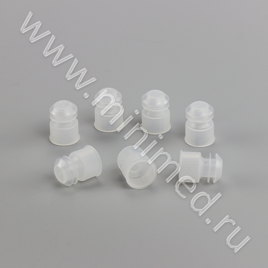 Пробка для пробирок 16 мм, п/эт, нейтральная, уп.500 шт, ТУ 9464-015-29508133-2014, МиниМед Пробка для пробирок 16 мм, п/эт, нейтральная, уп.500 шт, ТУ 9464-015-29508133-2014, МиниМед