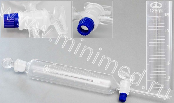 Воронки делительные цилиндрические с делениями